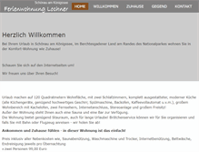 Tablet Screenshot of ferienwohnung-lochner.de